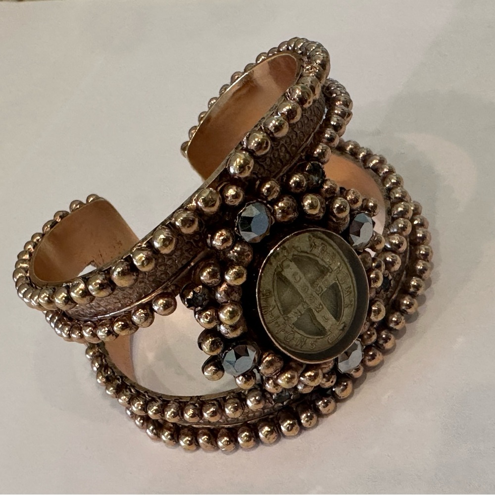 Virgins Saints & angles cuff bracelet